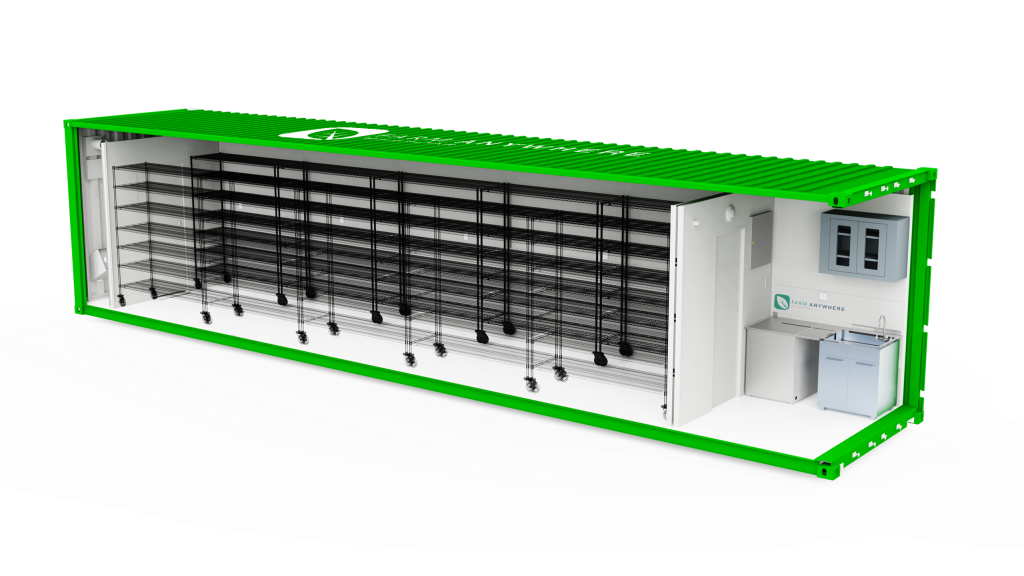 Mushroom Container Farm Perfect Mushroom Grow Space